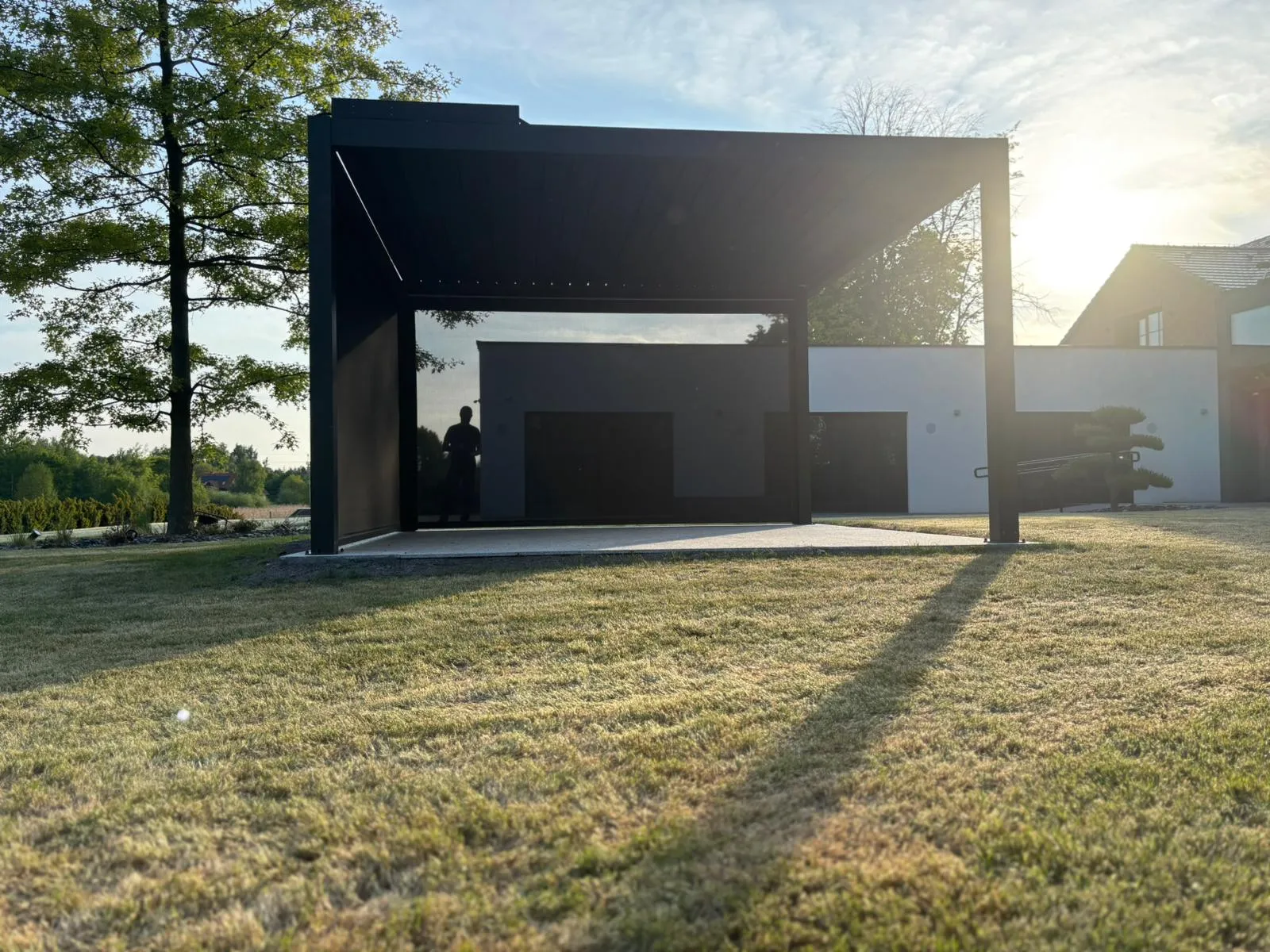 Pergola aluminiowa w Poręba Wielka