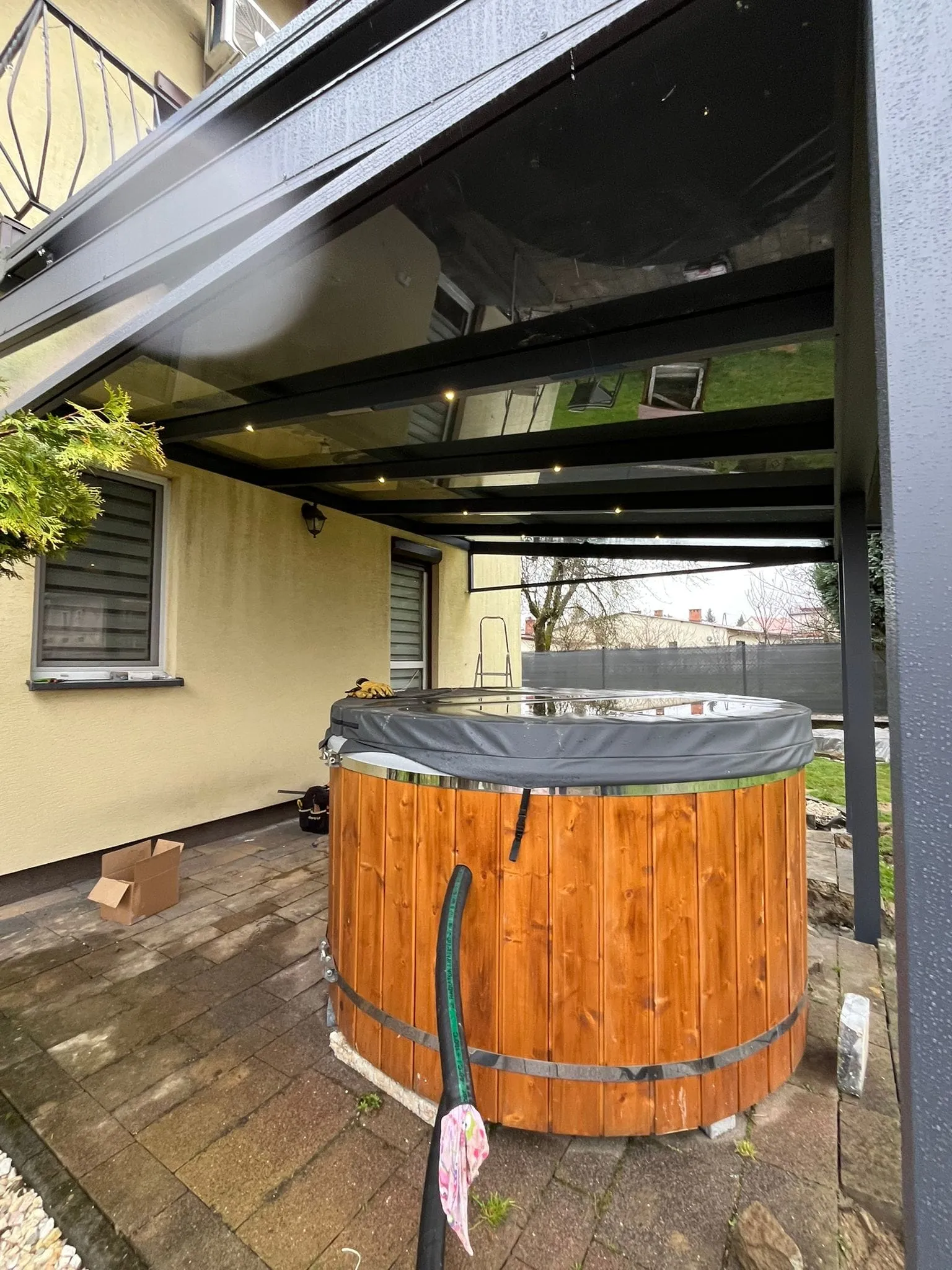 Zadaszenie tarasowe w Wilamowice