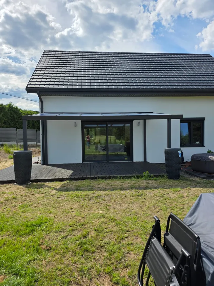 Zadaszenie tarasowe w Bolęcin
